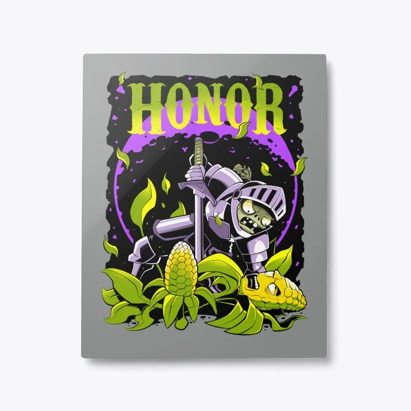 For Honor Metal Print (PvZ Edition)